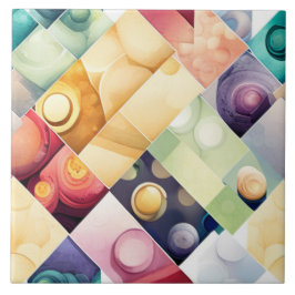 Azulejo Gotas Geométricas