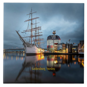 Azulejo Gotemburgo, Puerto de Suecia