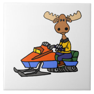 Azulejo Graciosa moto de nieve moose