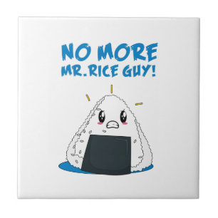 Azulejo Gracioso No More Rice Guy