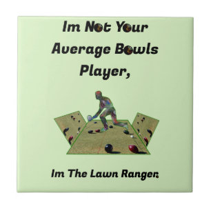Azulejo Gracioso Ranger de Bowls de Césped,