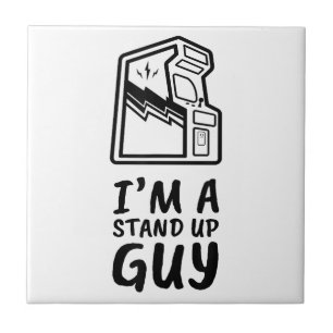 Azulejo Gracioso videojuego de retro gamer Arcade Viejo Co