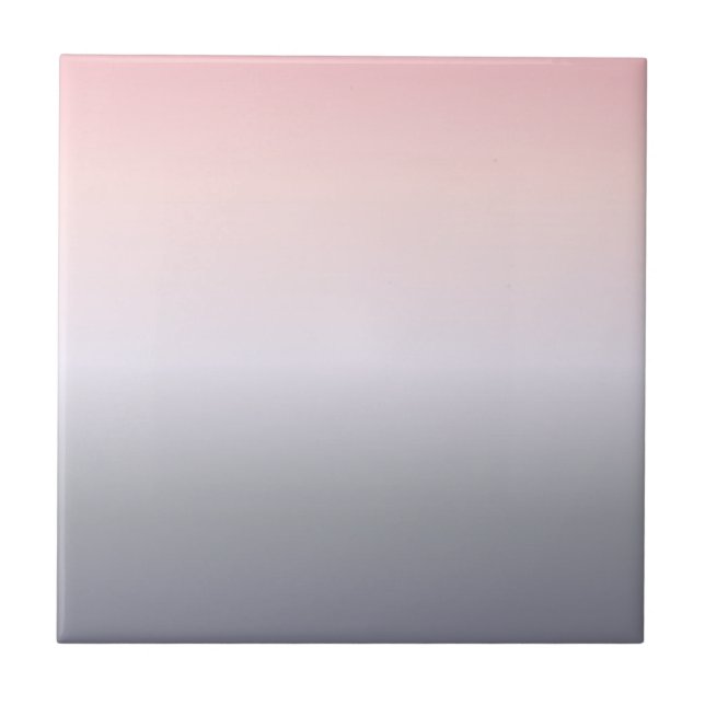 Azulejo Gradiente gris rosado (Frente)