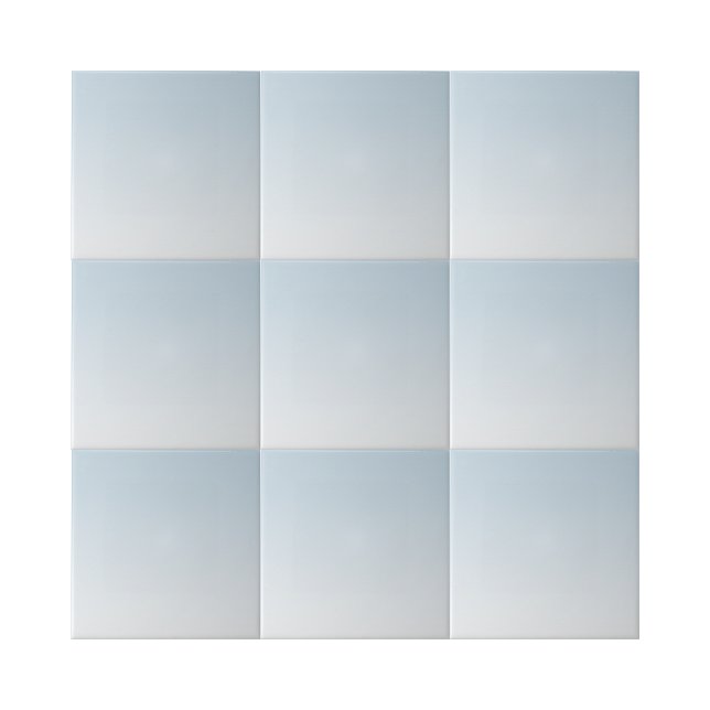 Azulejo Gradiente Ombre Dusty Azul Llanto Simple (Gradient Blue ceramic tiles
)