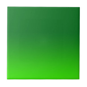 Azulejo Gradiente Verde Ombre Vivo Moderno Simple