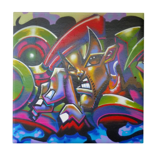 Azulejo Graffiti callejero (Frente)