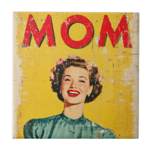 Azulejo Gráficos inspirados en MOM (1) de los años 60