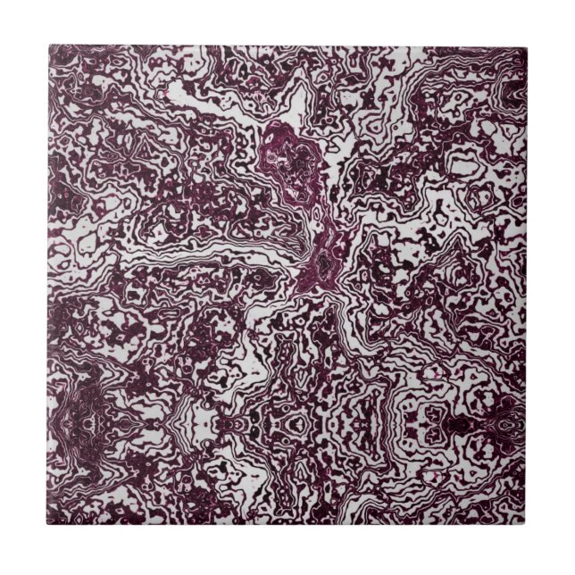 Azulejo Grafito de la Piedra de Mármol de Borgoña (Frente)