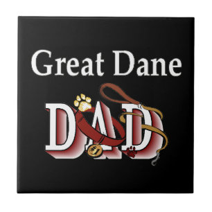 Azulejo Gran Dane Dad