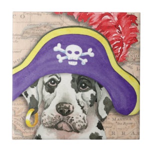 Azulejo Gran pirata de danés