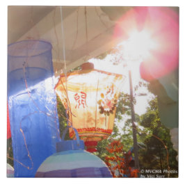 Azulejo Grand Illumination Lanterns - Martha's Vineyard