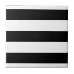 Azulejo grandes rayas negras<br><div class="desc">Diseño lineal de rayas negras</div>