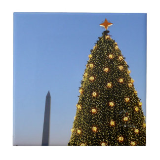 Azulejo Grandes y pequeños árboles de Navidad en DC