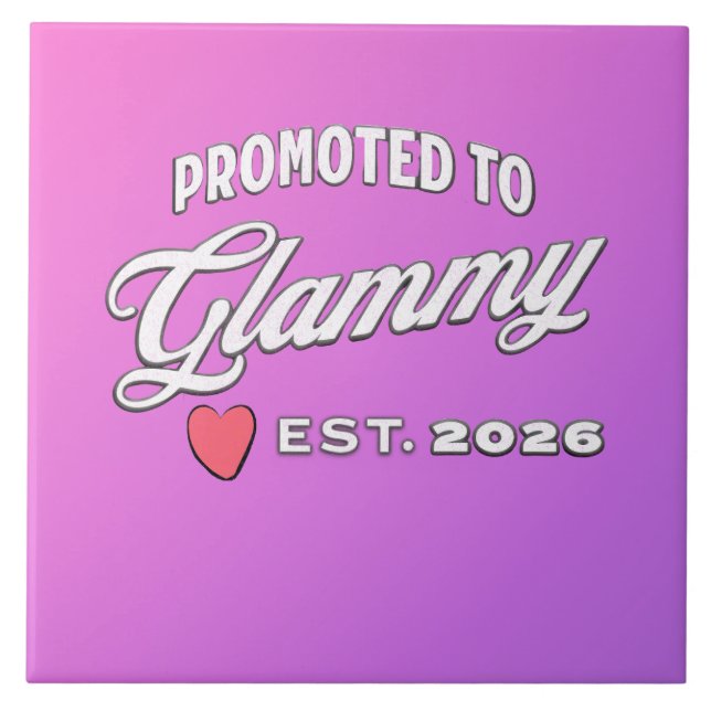 Azulejo Grandma Promotion For New Baby In 2026 (Frente)