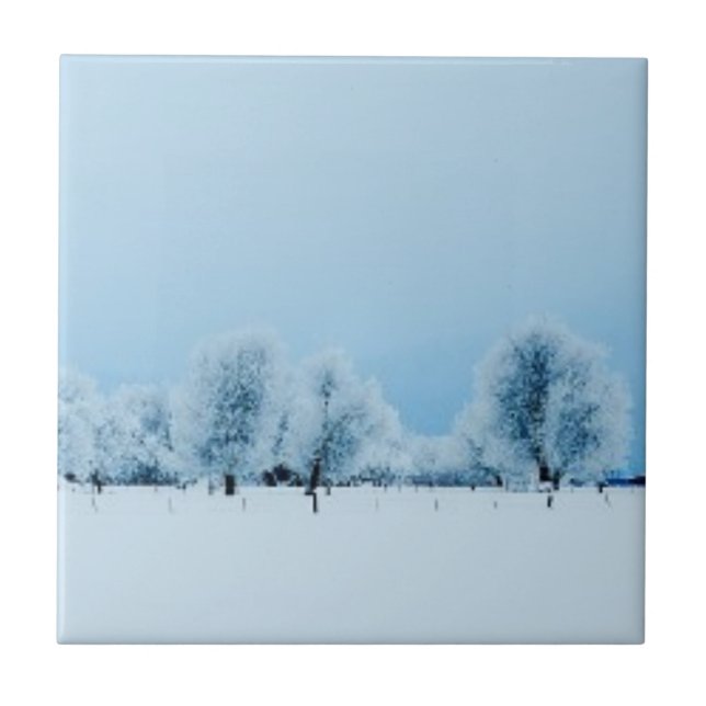 Azulejo Granja del invierno (Frente)