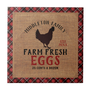 Azulejo Granja Fresca 🥚 🐓 Huevos
