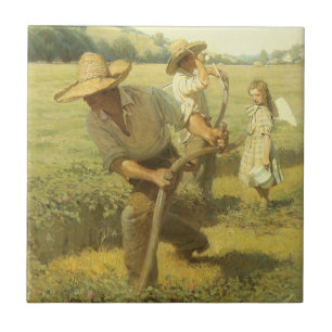 Azulejo Granjeros Vintage, De vuelta a la granja por NC Wy