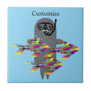 Azulejo Gray Seal Thunder_Cove