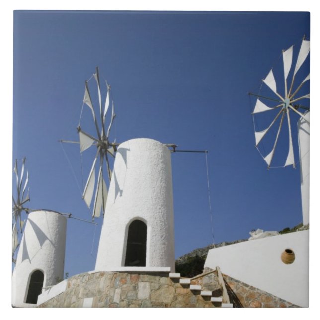 Azulejo GRECIA, CRETE, Provincia de Iraklio, Ano Kera: (Frente)