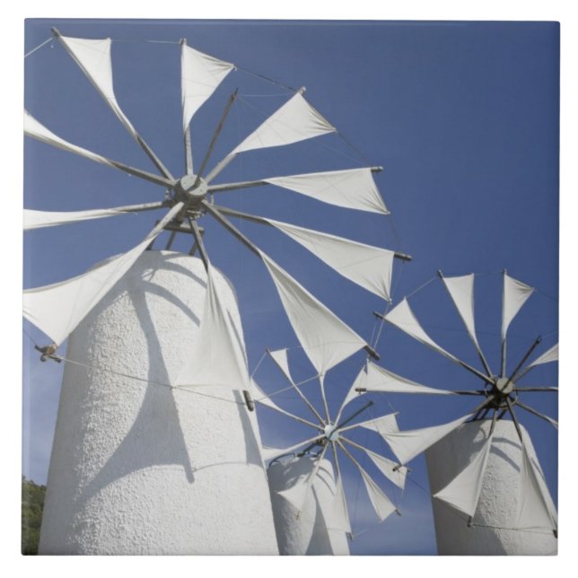 Azulejo GRECIA, CRETE, Provincia de Iraklio, Ano Kera:2 (Frente)