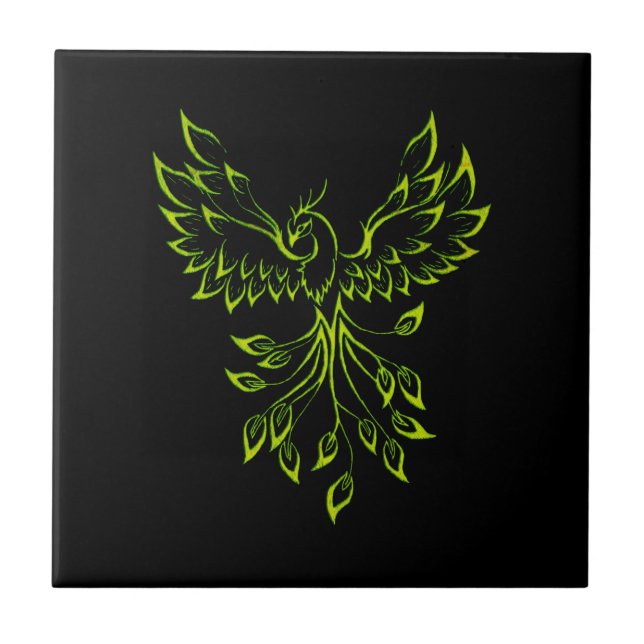 Azulejo Green Phoenix (Frente)