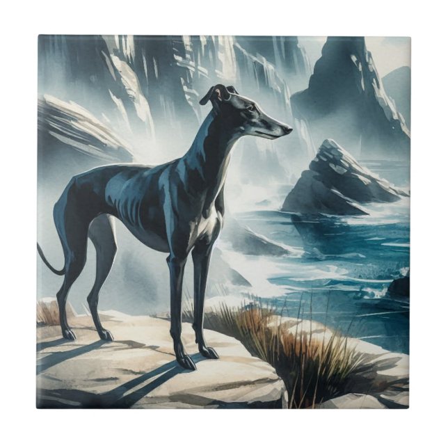 Azulejo Greyhound (Frente)
