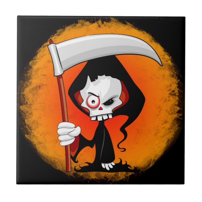 Azulejo Grim Reaper Personalizado (Frente)