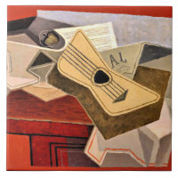 Gris - Guitarra y periódico