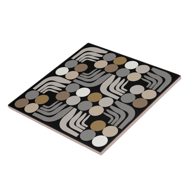 Azulejo Gris negro bohemio (Lado)