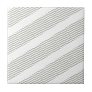Azulejo Gris y Blanco a Rayas