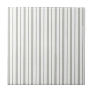 Azulejo Gris y Blanco Cuadrado a Rayas
