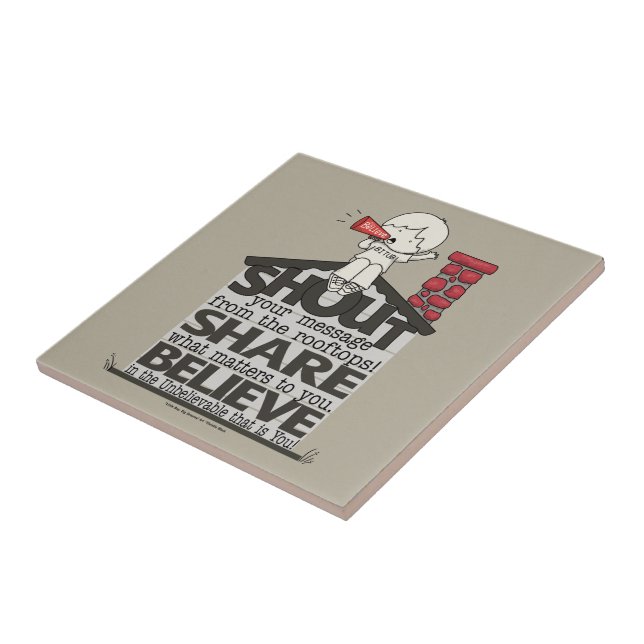 Azulejo Gritos desde los techos (Lado)