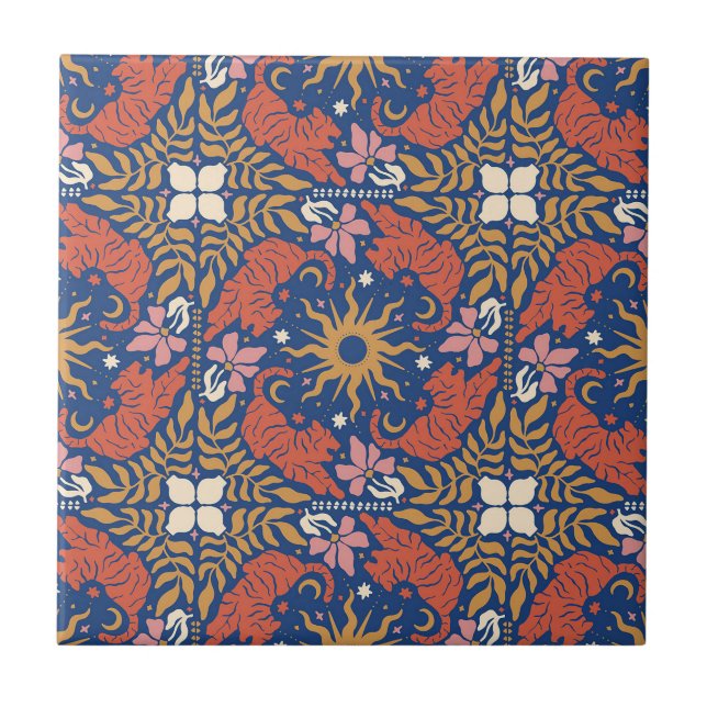 Azulejo Groovy Boho (Frente)