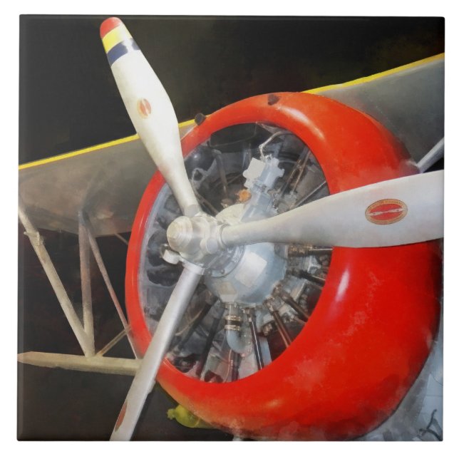 Azulejo Grumman F3F-2 Biplano (Frente)