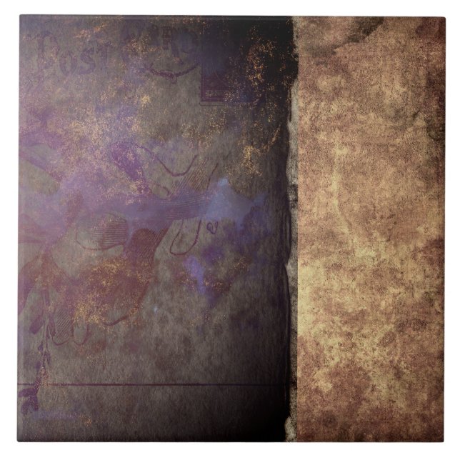 Azulejo Grunge Decoración de estilo industrial (Frente)