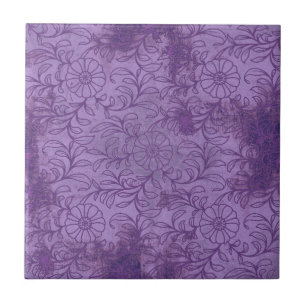 Azulejo Grunge morado
