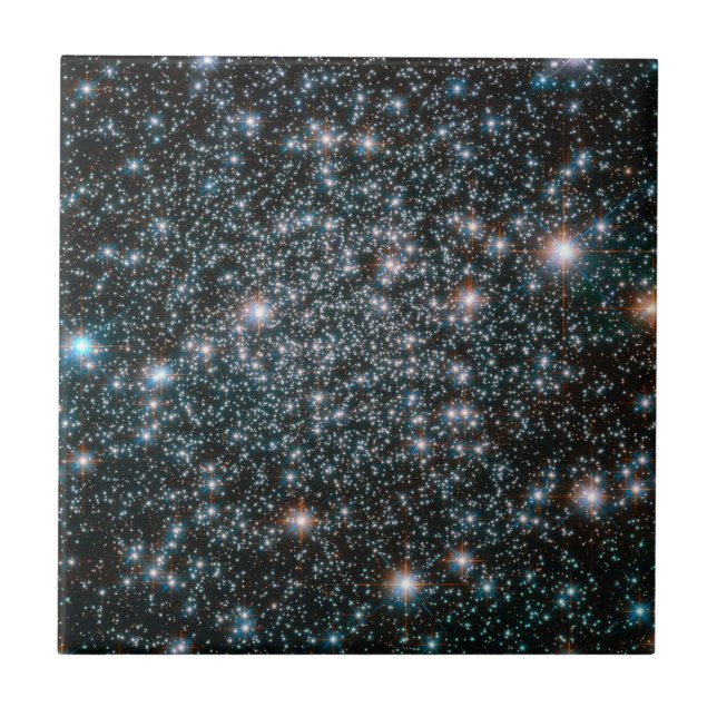 Azulejo Grupo de Estrellas Metalizado Pesadas de Hubble (Frente)