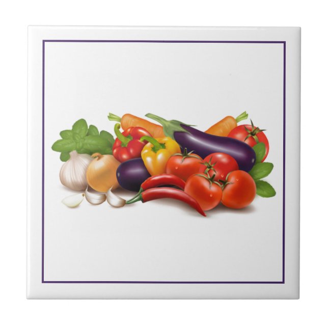 Azulejo Grupo Trivet-Vegetable Tile (Frente)