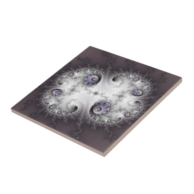 Azulejo Guarda de piedra - arte del fractal (Lado)