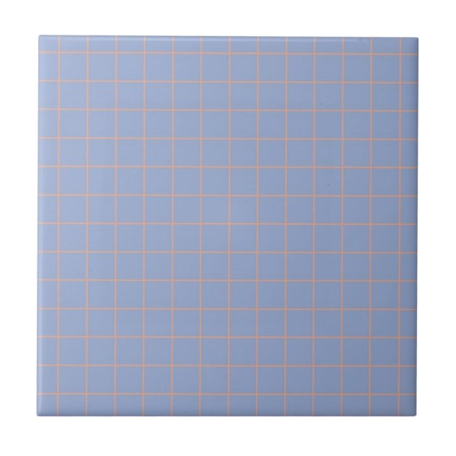 Azulejo Guay Purple & Soft Pink Checkpoint Retro Minimalis (Frente)