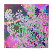 Guay Resumen de la naturaleza retro en verde rosa 