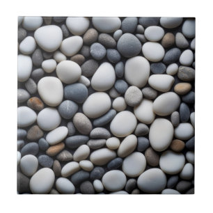 Azulejo Guay Tones Smooth Beach Rocks Pebbles