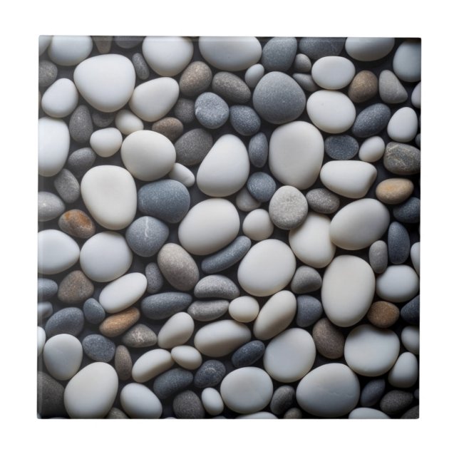Azulejo Guay Tones Smooth Beach Rocks Pebbles (Frente)