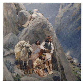 Azulejo Guerreros Apache: Emboscada en la caballería norte