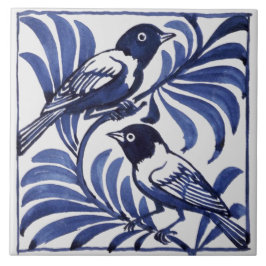 Azulejo Guillermo De Morgan Birds