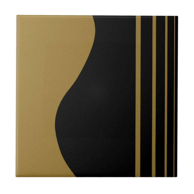 Azulejo Guitarra dorada (Frente)