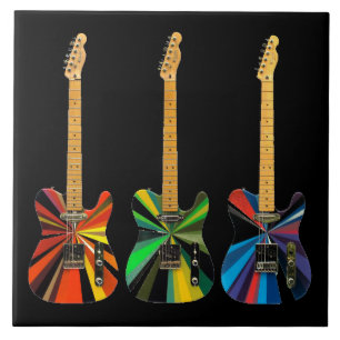 Azulejo Guitars eléctricos animados