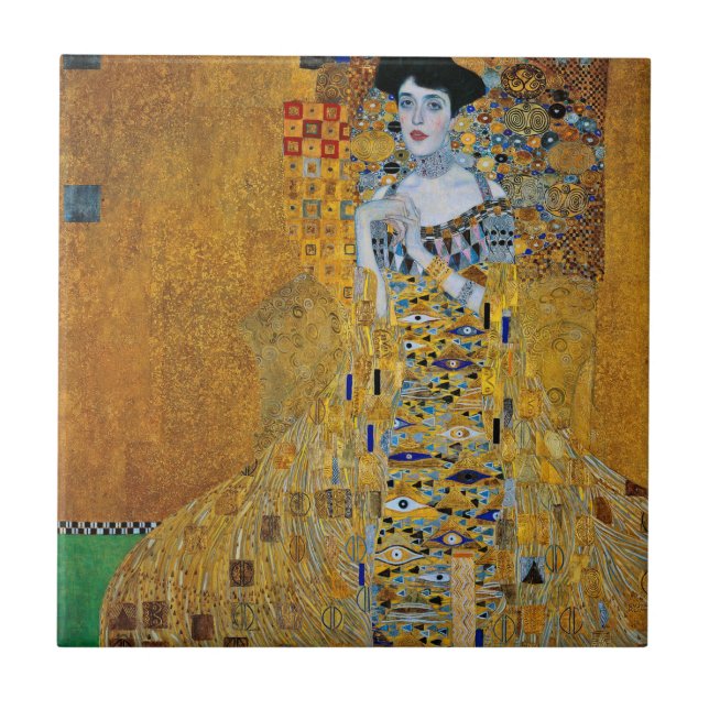 Azulejo Gustav Klimt - Adele (Frente)