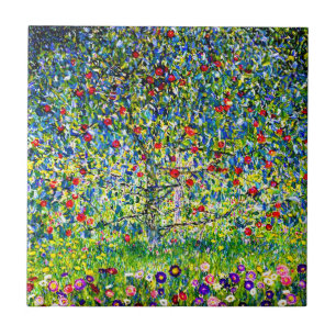 Azulejo Gustav Klimt Apple Tree