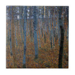 Azulejo Gustav Klimt - Beech Grove I<br><div class="desc">Beech Grove I - Gustav Klimt,  Oil on Canvas,  1902</div>